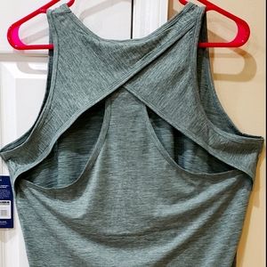 Marika Heather Green Tank Top XL